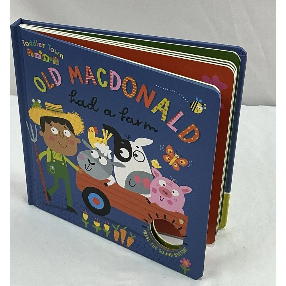 Toddler Town Old Macdonald‎ Had A Farm Book With Sound Button